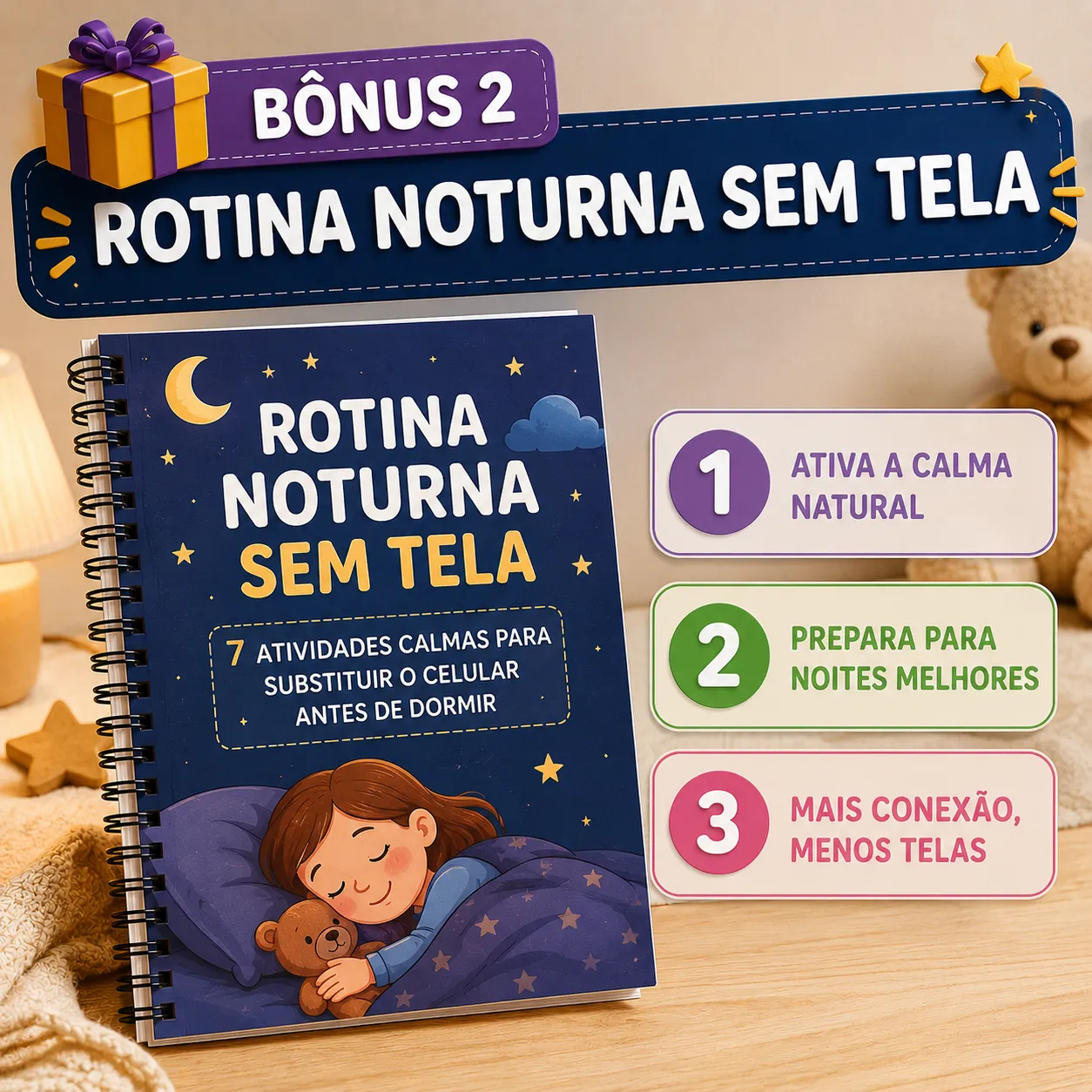 Rotina Noturna Sem Tela